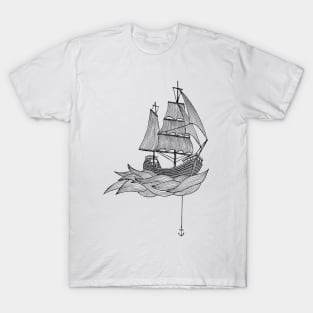 The ship T-Shirt